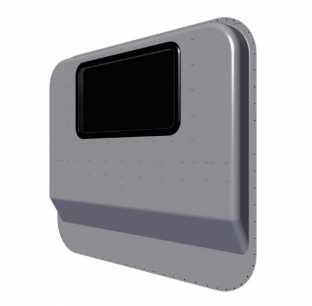 Peterbilt 579 & 567 NGP Low Roof XL 4 Inch Conversion Kit for Enhanced Performance