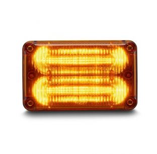 QuadraFlare 4x3 Inch Amber Turn Light - Durable, High Visibility, Perfect Fit