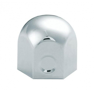 1-1/2 Inch Stainless Steel Push-On Nut Cover - Durable and Easy to Install