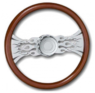Mack Steering Wheel Flame
