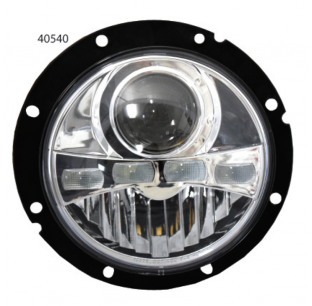 7 Inch Round LED Projector Headlight - Fits Various Models, High Brightness, Durable, Energy Efficient