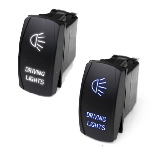 Driving Lights Rocker Switch with LED Radiance for Enhanced Visibility