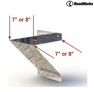 7 Inch or 8 Inch Load Light / Beacon Brackets