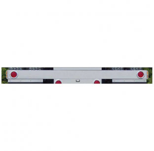 Universal Rear Light Bars with 2 Stop/Turn/Tail Lights, 6 Round 4