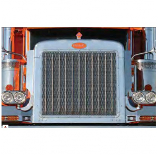 Kenworth Style Stainless Steel Grille Bars