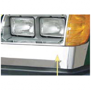 Freightliner FLD 112/120 Lower Wrap Around Fender Guards by Roadworks