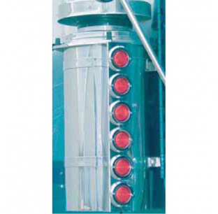 Freightliner Classic Nelson Rear Air Cleaner Lights by Roadworks - Multiple Lighting Options Available