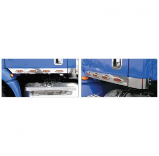 Peterbilt 387 DayCab Panels by Roadworks - Fits Most Bolt-on Light Styles