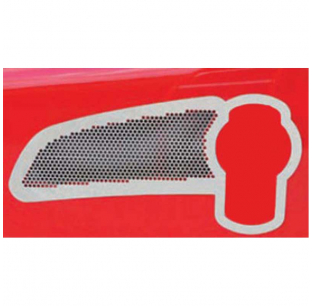 Kenworth T660 Punched Intake and Logo Trim Screens - 16 Punch Style Options, Fits Most Models