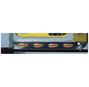 International 9300/9370 Cab Panels for Trucks with Sleepers - Roadworks - Optional Heater Plug Hole - Various Light Hole Configurations