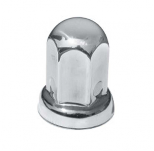 304 Stainless Steel 33 mm Lug Nut Cover with 2