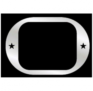 Western Star Door Latch Trim with 2 Small Stars - Roadworks - Sold Individually