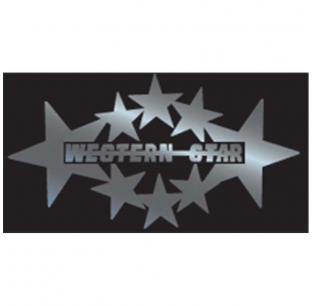 Western Star Hood 'Star' Logo Trim