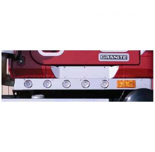 Mack GU713 Cab Panels - 9 Combo Holes, No Heater Plug, No Side Light Hole