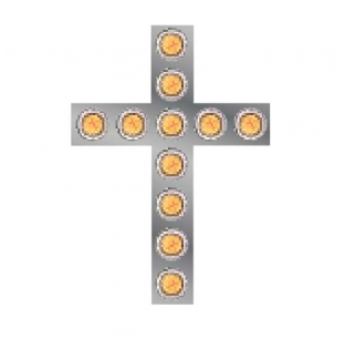 Cross With LED Lights