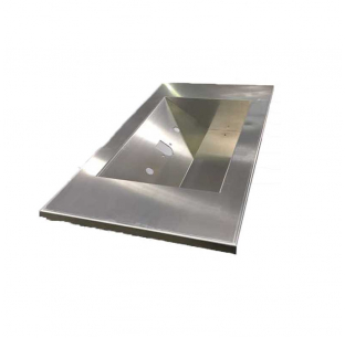 18 Inch Sectional Deck Plate Filler with Recessed Airline Box - Fits: Keep Deck Clean and Organized