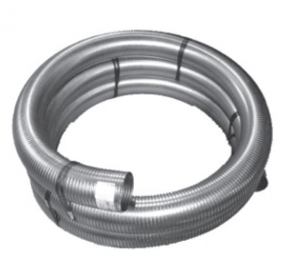 4 Inch Diameter Stainless Steel Flexible Pre-Cut Metal Hose Coils for Plumbing and Industrial Use