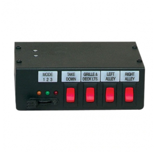 Switch Control Panel with Bail Bracket and Slide Switch - Durable and Easy to Install