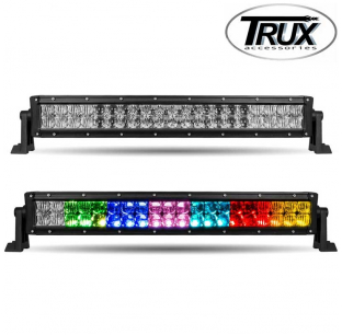 21.5 Inch Double Row Multicolor LED Light Bar With 7200 Lumens