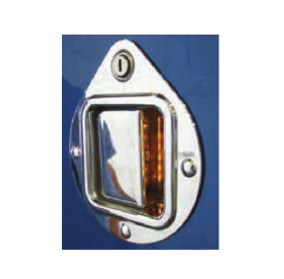 Universal Chrome Door Handle Cover - No Light or LED Options Available