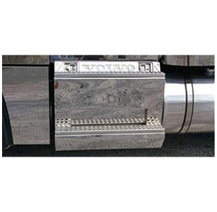 Trux Volvo VT 800-830-880 Lower Front Step Insert (2003-2005) - Easy 3M Tape Install - Multiple Lighting Options Available