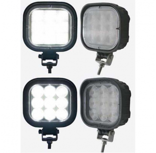 9 High Power 3W LED Flood Spot Light, 2160 Lumens, 12V/36V, Fits Most Trucks, United Pacific, 5-Year Warranty