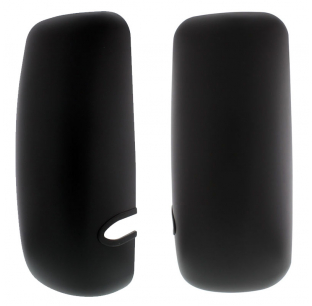 Kenworth Black Mirror Cover for 1990 and Newer Trucks - Sleek and Durable Design