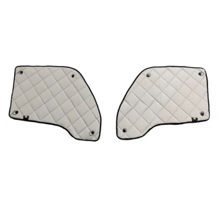 Kenworth T680, T880, W990 Grey ZenEclipse Door Window Cover Set