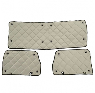 Peterbilt 362 Grey ZenEclipse Semi Truck Windshield Cover