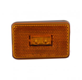 2 LED Marker Light With Reflector