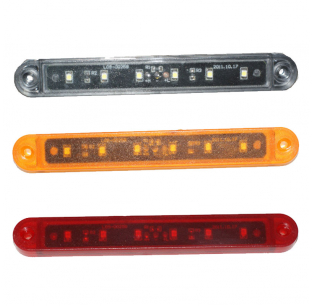 6 LED 6 Inch Auxiliary Strip Light - Bright and Efficient Lighting Solution