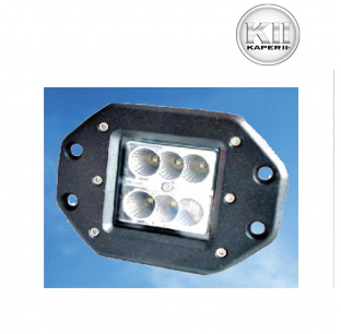 18 Watt Spot/Flood Work Light - 1500 Lumens, 6000K, 10-30V DC, 4.8x3.61x3.125 Inch