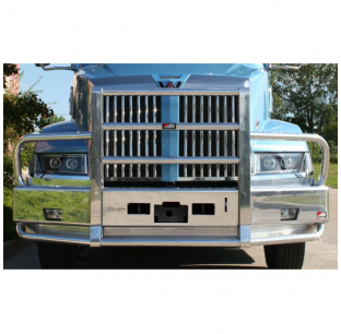 Western Star 5700 2015+ Quick Release Bumper with Collision Avoidance Bracket & Quick Latch