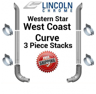 Western Star 8 Inch Lincoln Exhaust Package