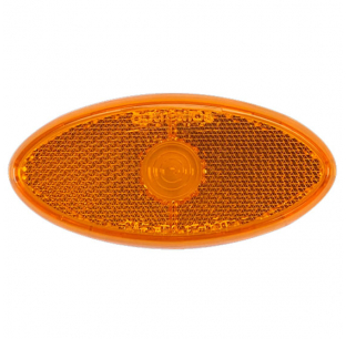 Amber Replacement Lens for MCL0030ABB Series Lights - Durable and Perfect Fit