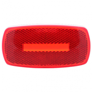 Red Replacement Lens for MC/MCL32 Series Lights - Durable and Perfect Fit