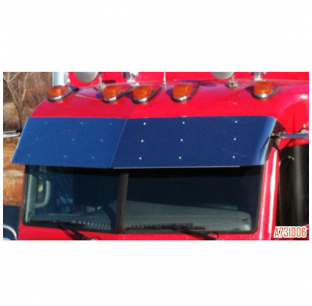 Peterbilt Ultra Cab Series 2002+ Sunvisors - Durable, Perfect Fit