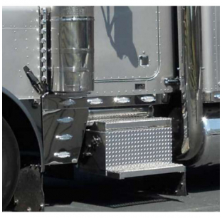 Peterbilt 379/389 Extended Hood Cab Panels (1987-2010) with 4 P1 LED Lights, 12