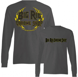 Big Rig Chrome Shop Long Sleeve Shirt - Comfortable, Stylish, and Durable