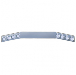 One Piece Container Light Bar with 8x 4 Inch Light Holes - Fits Various Models