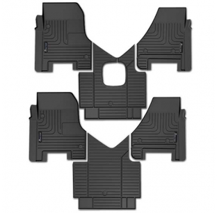 Husky Floor Mats for Freightliner Cascadia 116/126 2018-2020 - Durable and Custom Fit