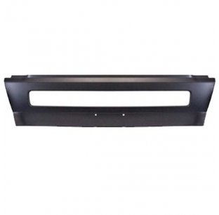 Black Classic Style Front Center Bumper for Volvo VNL Gen II with Vent Opening and Tag Holes