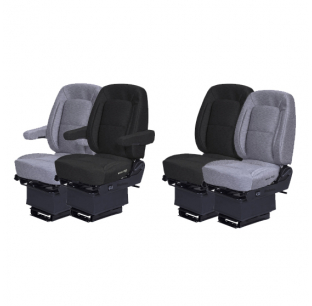 Cloth Wide Ride Core Standard Suspension Mid-Back Modura Seat