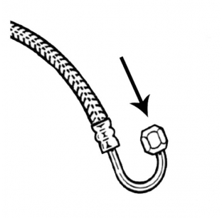 Replacement 180 Fitting for Crossfire Tire Pressure Equalization System - Durable and Reliable