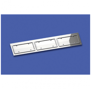 Freightliner Bumper Face Triple License Plate Holder - Durable and Secure Fit for Freightliner Trucks