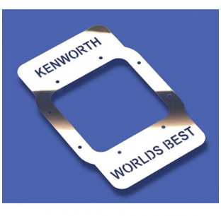 Kenworth World's Best Cutout Shifter Base Plate