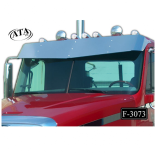 Freightliner 13 by 15 Inch Day Cab V Style Visor