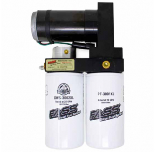 FASS 140GPH Industrial Diesel Fuel System, 2 Micron Filtration, Aluminum Housing, 16 PSI, Made in USA