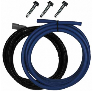 FASS Replacement Pump Relocation Kit for 2003-2004 Dodge Cummins - High Quality, Made in USA, Includes Wiring Harness and Hose