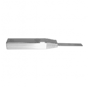 Chrome Plastic Turn Signal Handle - Durable, Sleek Design for Vehicle Signal Control